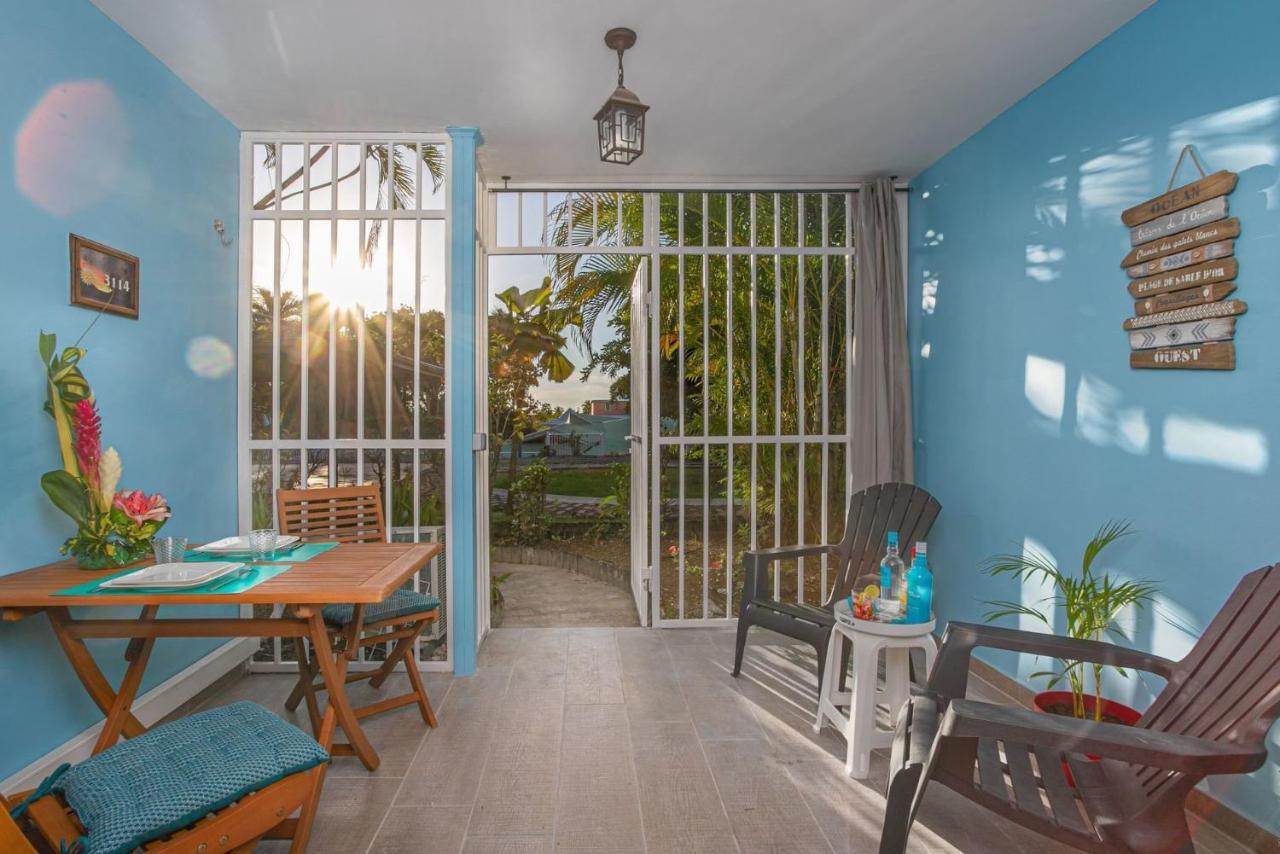 Studio Corail 5 Min A Pied De La Plage - 1Br Studio 5Min Walk From Nice Beach Sainte-Anne Kültér fotó